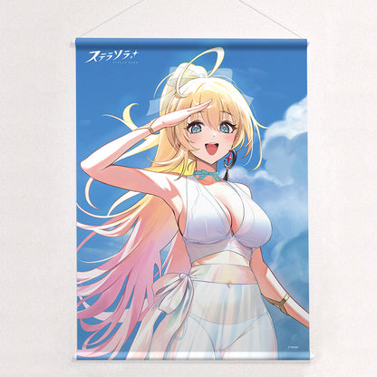 ステラソラ 描き下ろしB2タペストリー セイナ/夏服 Wスエード【予約商品】