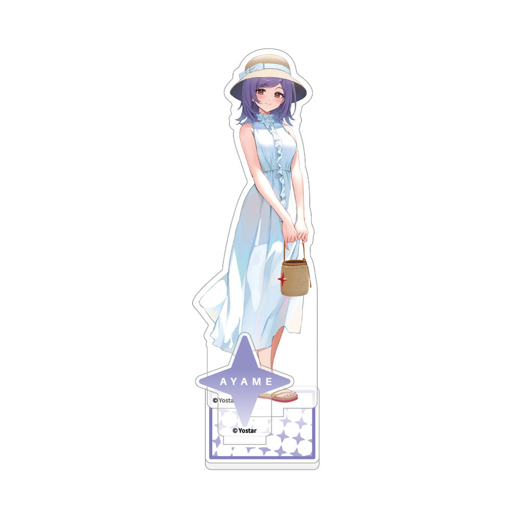 ステラソラ 描き下ろしアクリルスタンド アヤメ/夏服【予約商品】