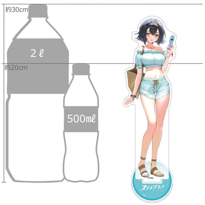 ステラソラ 描き下ろし特大アクリルスタンド コハク/夏服【予約商品】
