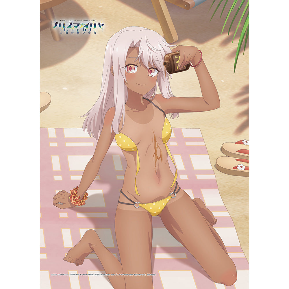 劇場版Fate/kaleid liner プリズマ☆イリヤ Licht 名前の無い少女 描き下ろしB2タペストリー クロエ/日焼け Wスエード【予約商品】