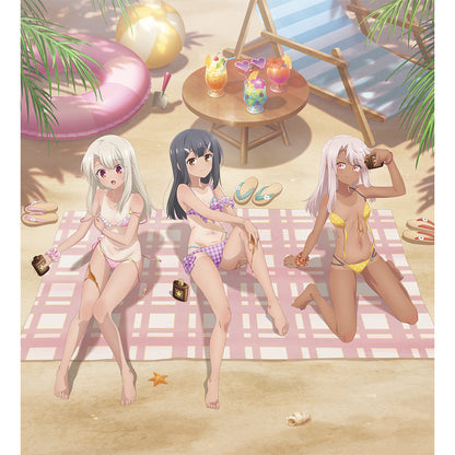 劇場版Fate/kaleid liner プリズマ☆イリヤ Licht 名前の無い少女 描き下ろし複製原画 イリヤ&美遊&クロエ/日焼け【予約商品】