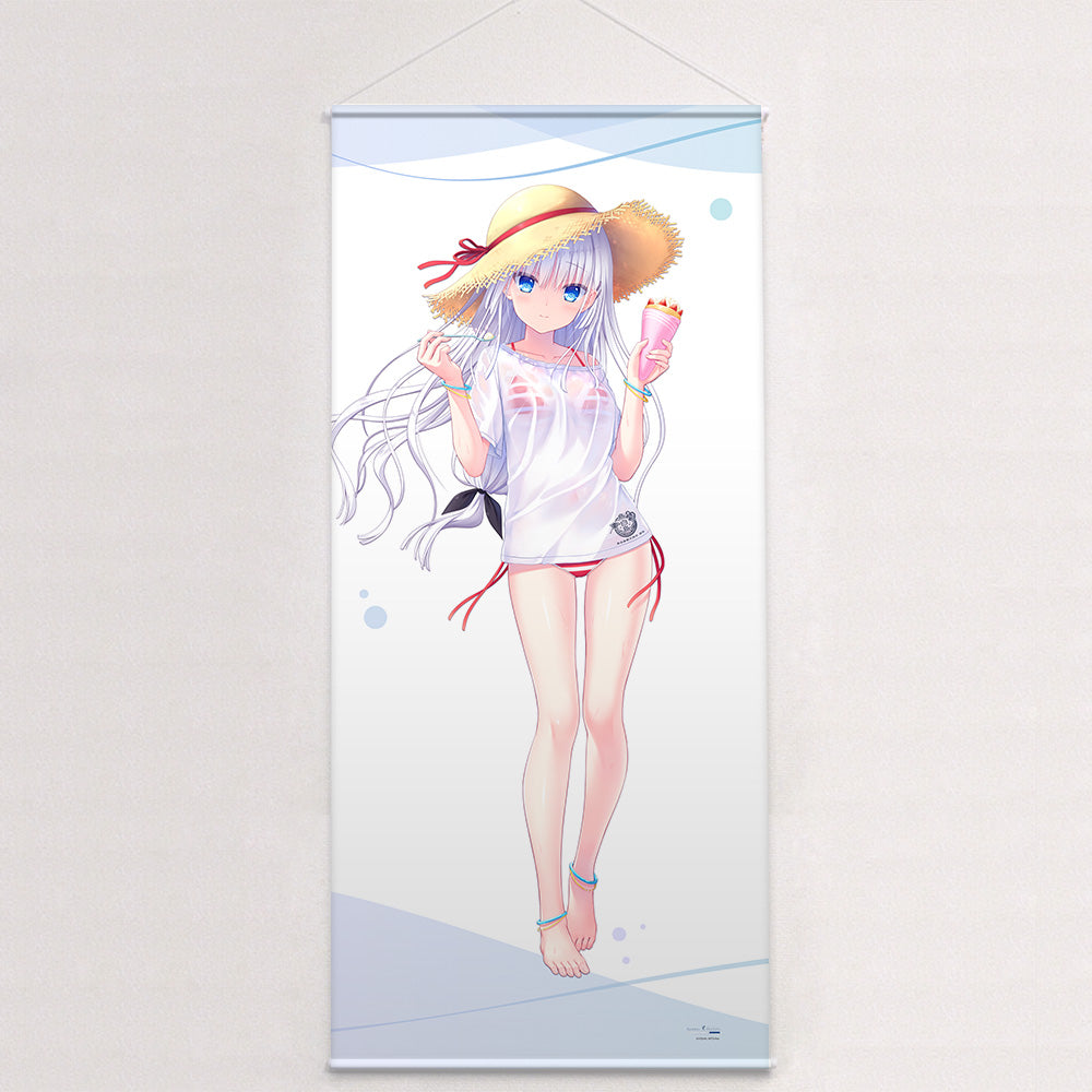 『Summer Pockets』鳴瀬しろはB2タペストリー　VA夏フェス2022 Summer Pockets REFLECTION BLUE 特大タペストリー 鳴瀬しろは/夏