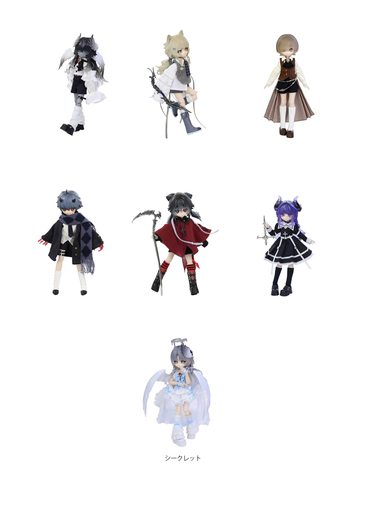 【Box/6】MiraiDolls 狂った軌跡-輪廻シリーズ トレーディングドール【予約商品】