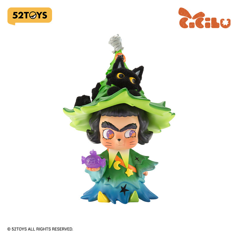 003_52TOYS Cicilu ふしぎな黒猫魔女さん ビッグフィギュア【予約商品】