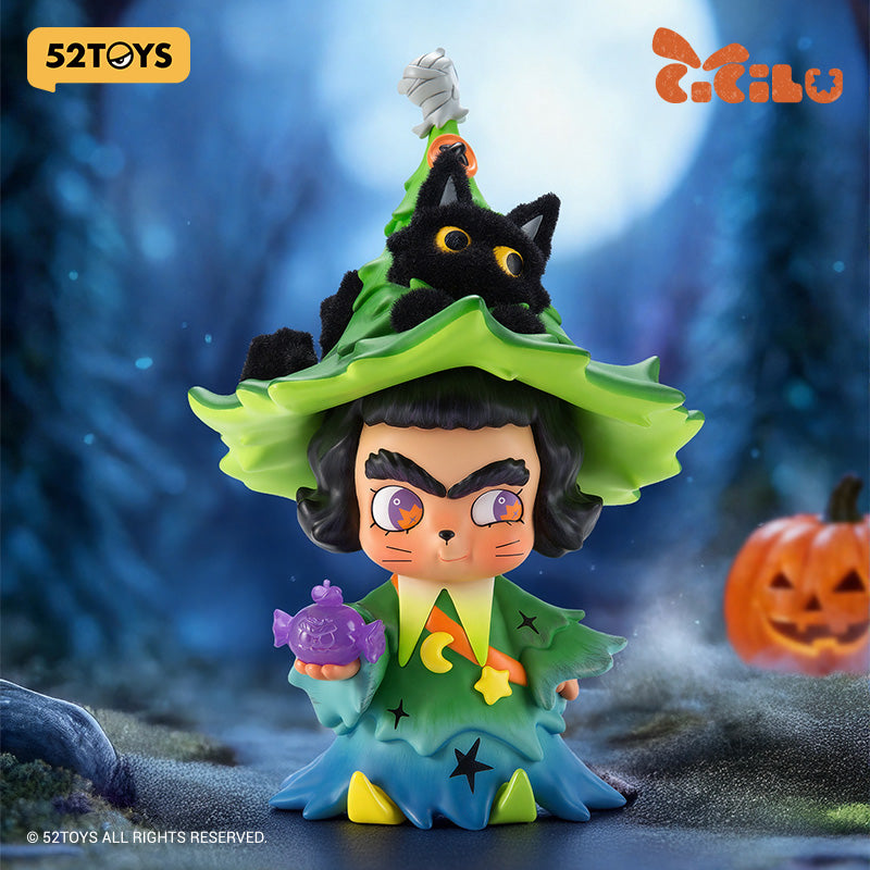 003_52TOYS Cicilu ふしぎな黒猫魔女さん ビッグフィギュア【予約商品】