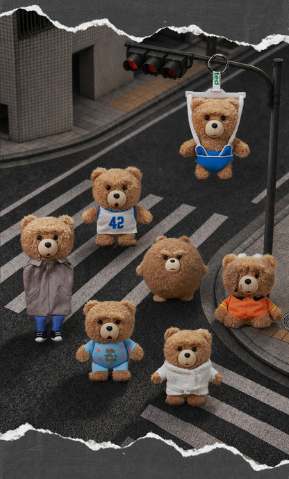 【Box/6】003_52TOYS BLINDBOX テッド ザ・シリーズ ぬいぐるみストラップ【予約商品】