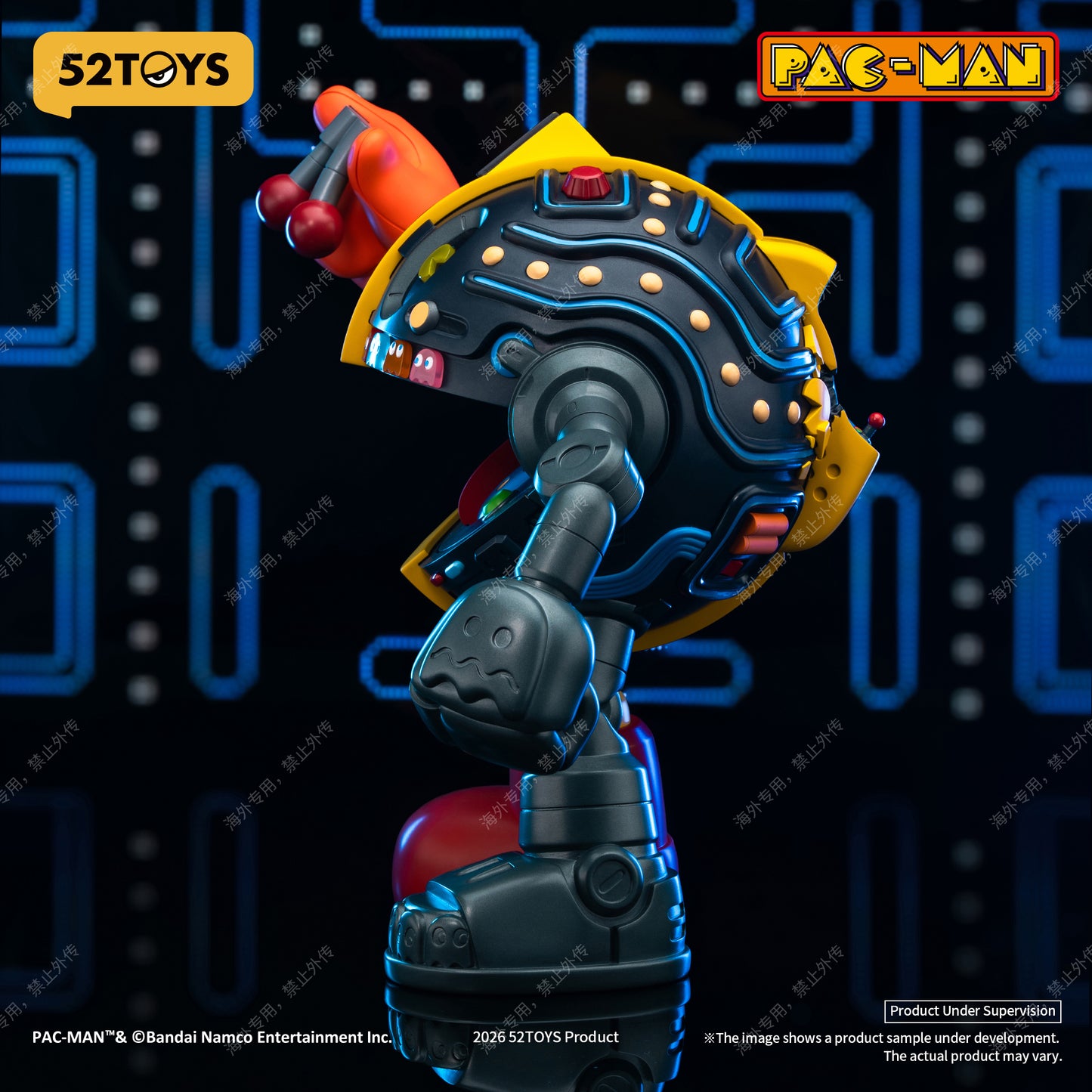 006_52TOYS パックマン サイボーグ プレミアム コレクティブルスタチュー【予約商品】