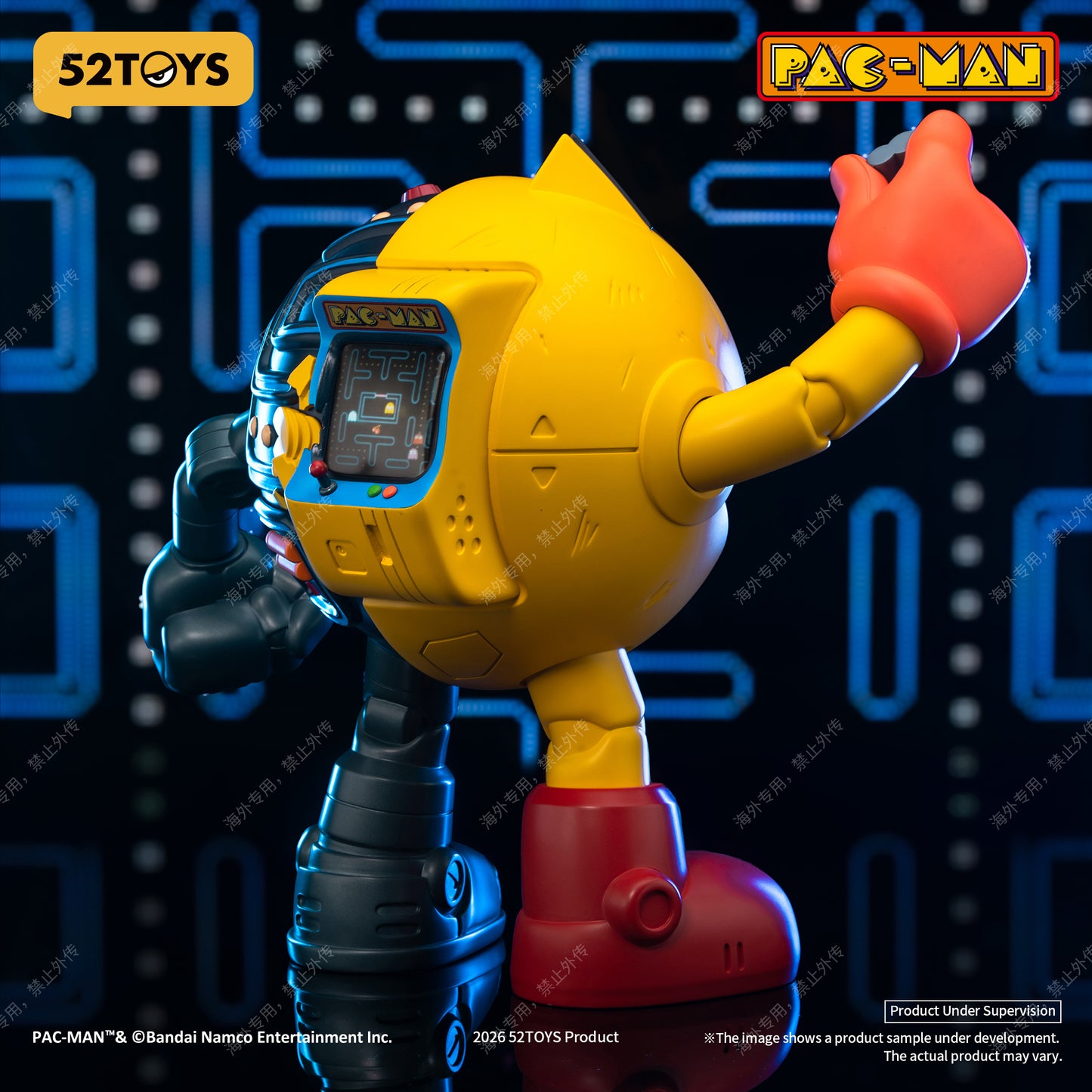 006_52TOYS パックマン サイボーグ プレミアム コレクティブルスタチュー【予約商品】