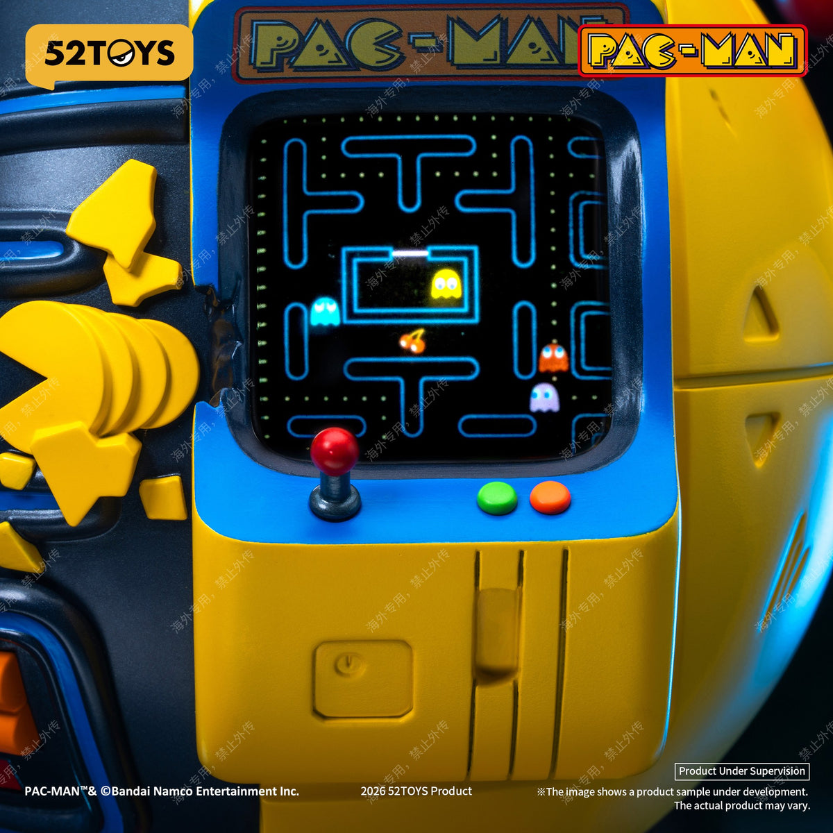 006_52TOYS パックマン サイボーグ プレミアム コレクティブルスタチュー【予約商品】