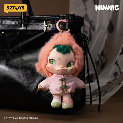 004_52TOYS NINNIC チャイナピーチ ぬいぐるみストラップ【予約商品】