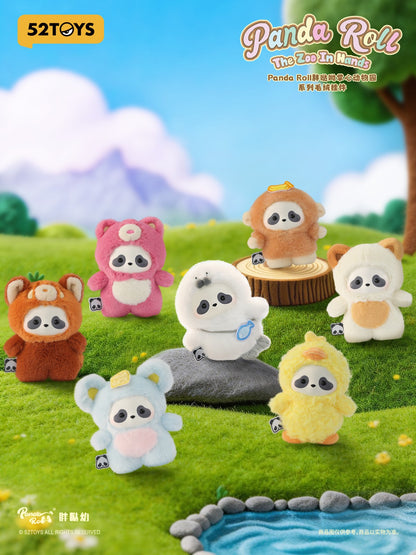 【Box/6】005_52TOYS BLINDBOX PANDA ROLL てのひらどうぶつえん ぬいぐるみストラップ【予約商品】