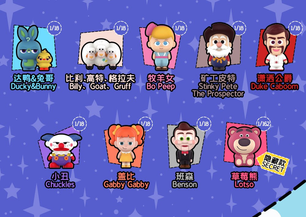 【Box/18】002_52TOYS BLINDBOX トイ・ストーリー ミニミー【予約商品】