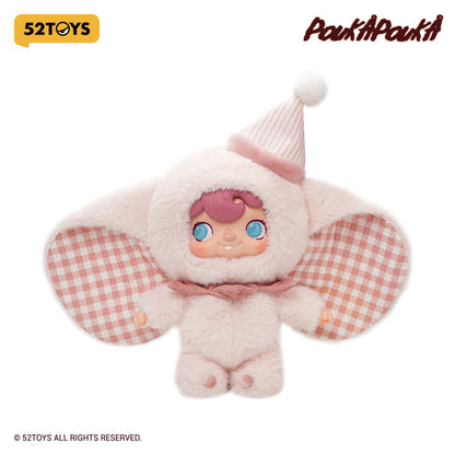 008_52TOYS POUKAPOUKA フライングエレファント ぬいぐるみストラップ【予約商品】