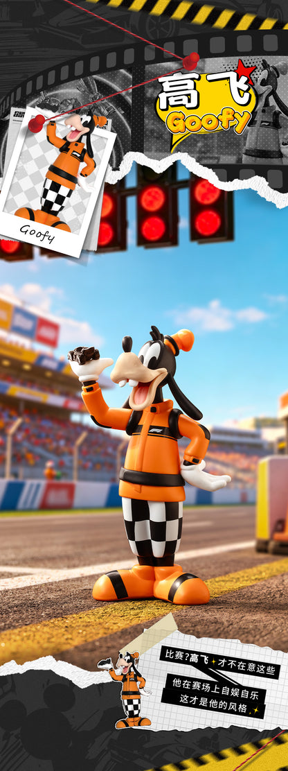 【Box/6】001_52TOYS BLINDBOX ディズニー ミッキー&フレンズ: F1(R) レーシング・デイズ【予約商品】