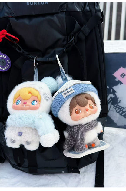 009_52TOYS POUKAPOUKA ふわふわスキーデイ ぬいぐるみストラップ【予約商品】