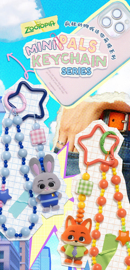【Box/6】010_52TOYS BLINDBOX ズートピア なかよしフレンズ キーホルダー【予約商品】