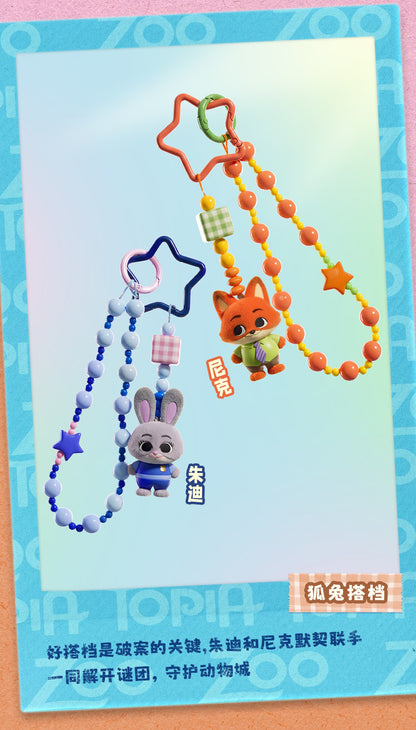 【Box/6】010_52TOYS BLINDBOX ズートピア なかよしフレンズ キーホルダー【予約商品】