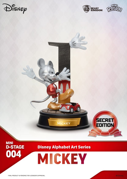 【Box/6】MDS-004 ディズニー アルファベットアートシリーズ ブラインドボックスセット(6個入り)【予約商品】
