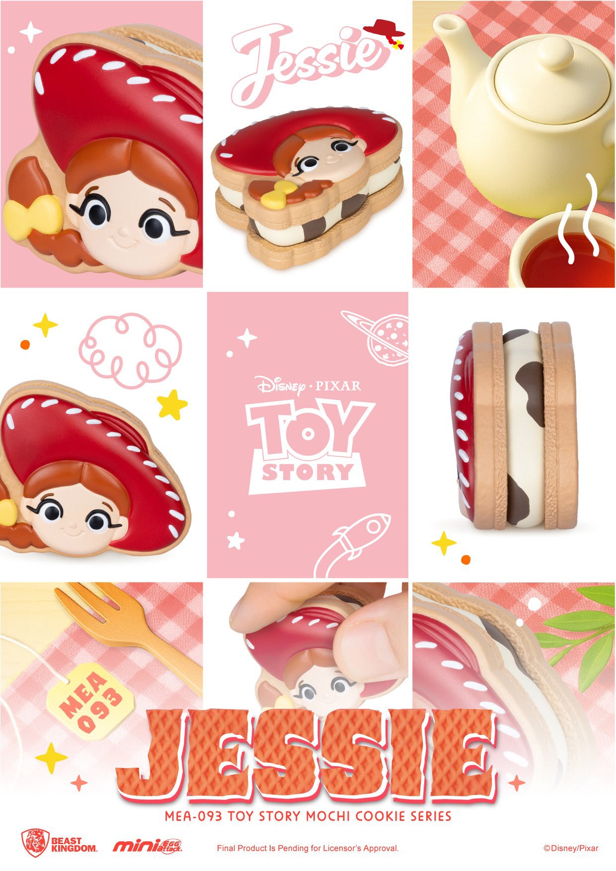 【Box/6】MEA-093 トイ・ストーリー モチクッキーシリーズ ブラインドボックス【予約商品】