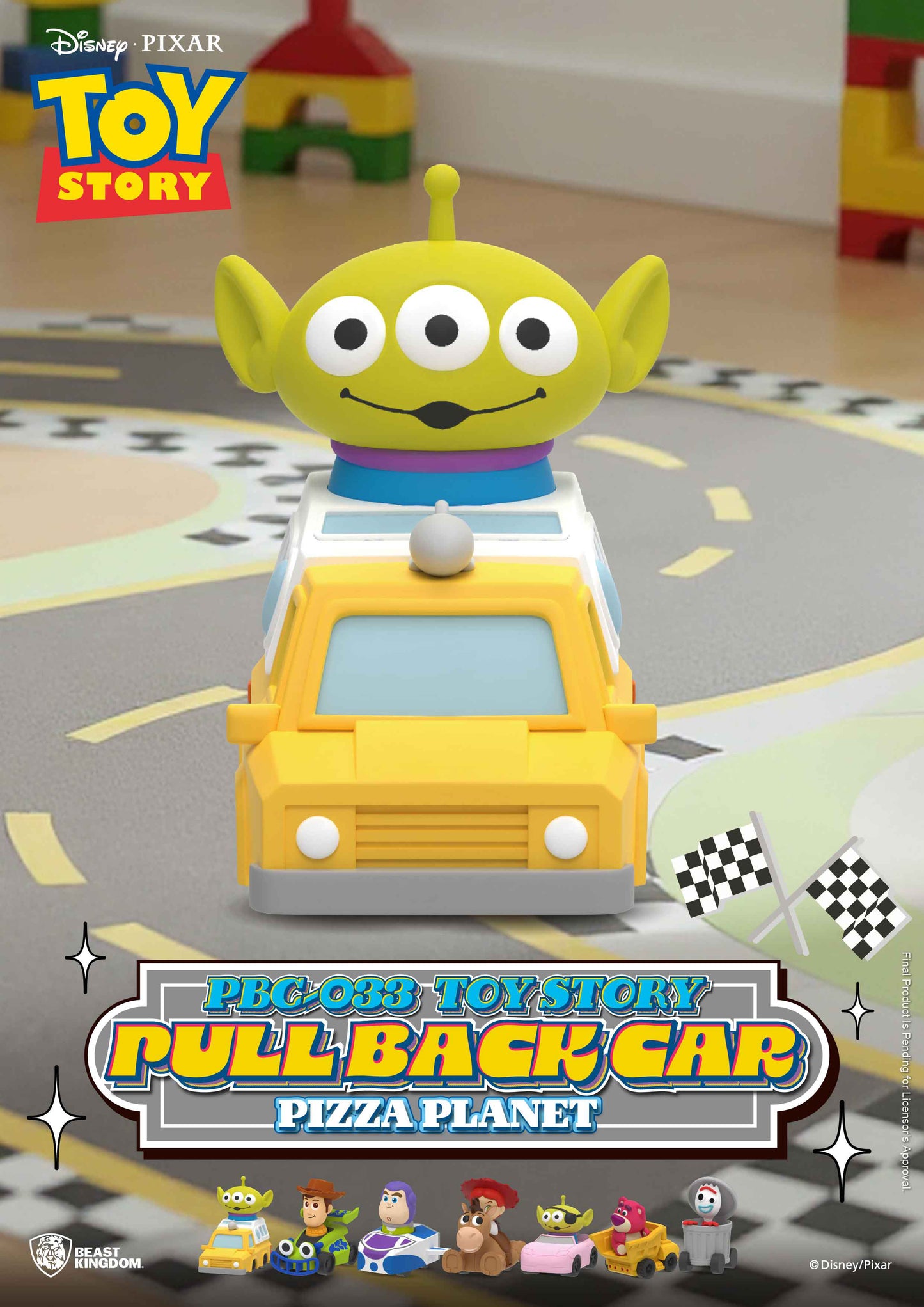 【Box/6】PBC-033 トイ・ストーリー プルバックカー ブラインドボックス【予約商品】