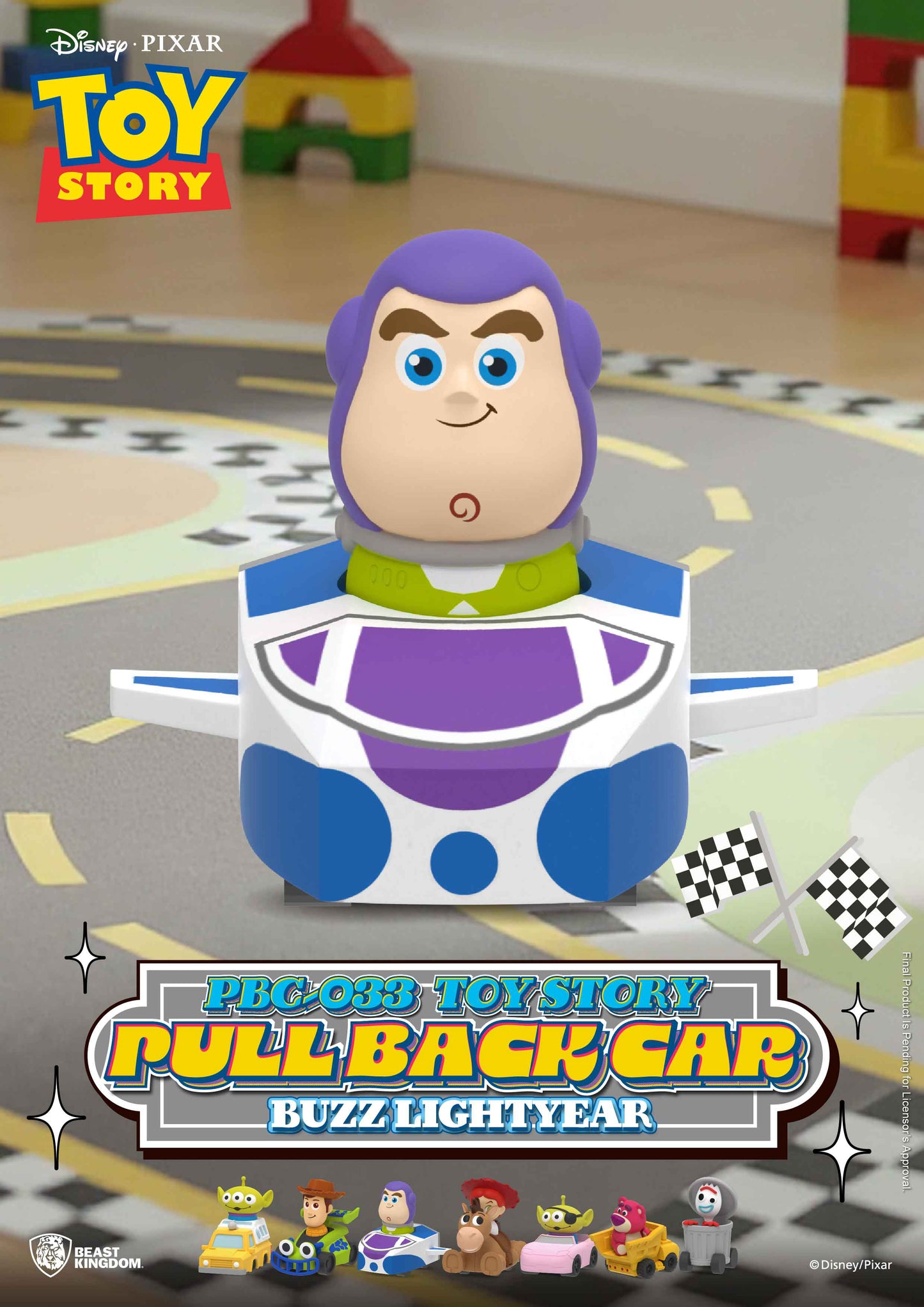 【Box/6】PBC-033 トイ・ストーリー プルバックカー ブラインドボックス【予約商品】