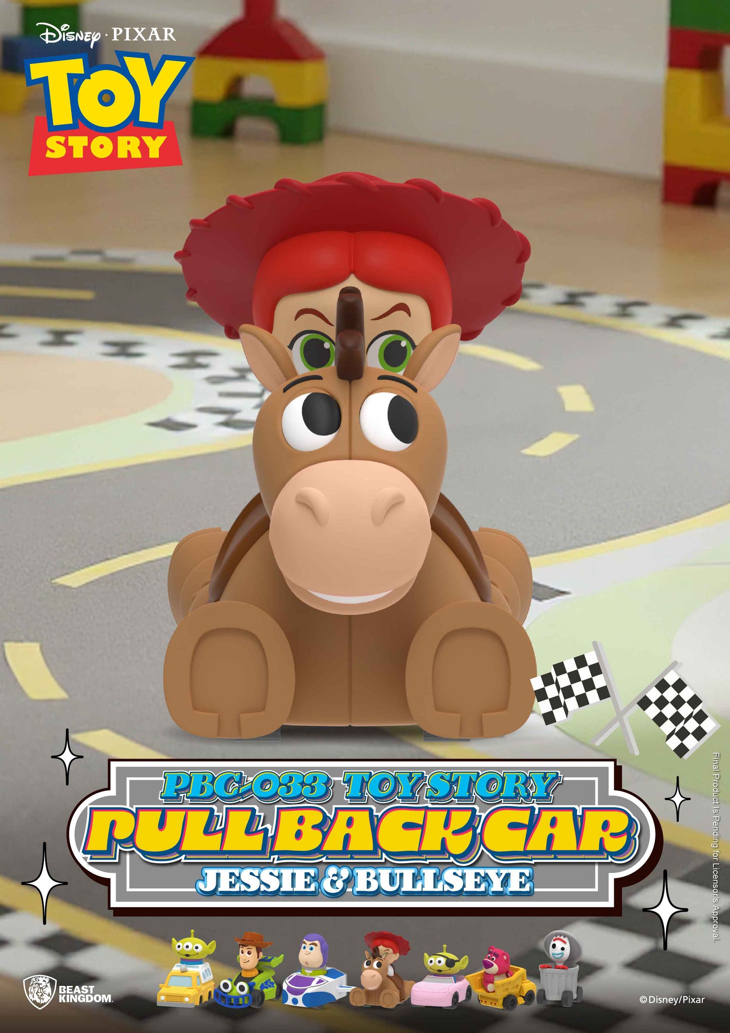 【Box/6】PBC-033 トイ・ストーリー プルバックカー ブラインドボックス【予約商品】