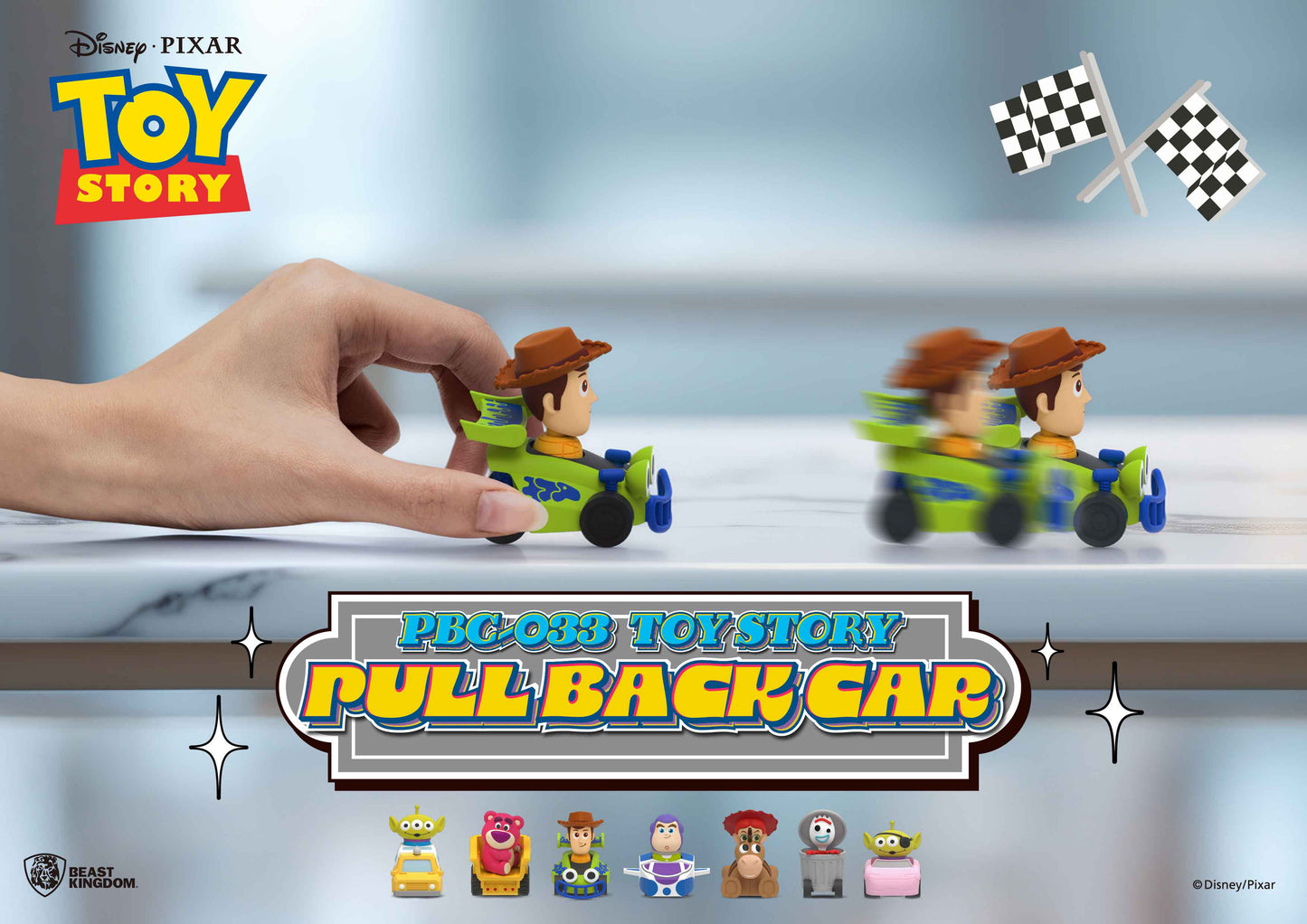 【Box/6】PBC-033 トイ・ストーリー プルバックカー ブラインドボックス【予約商品】