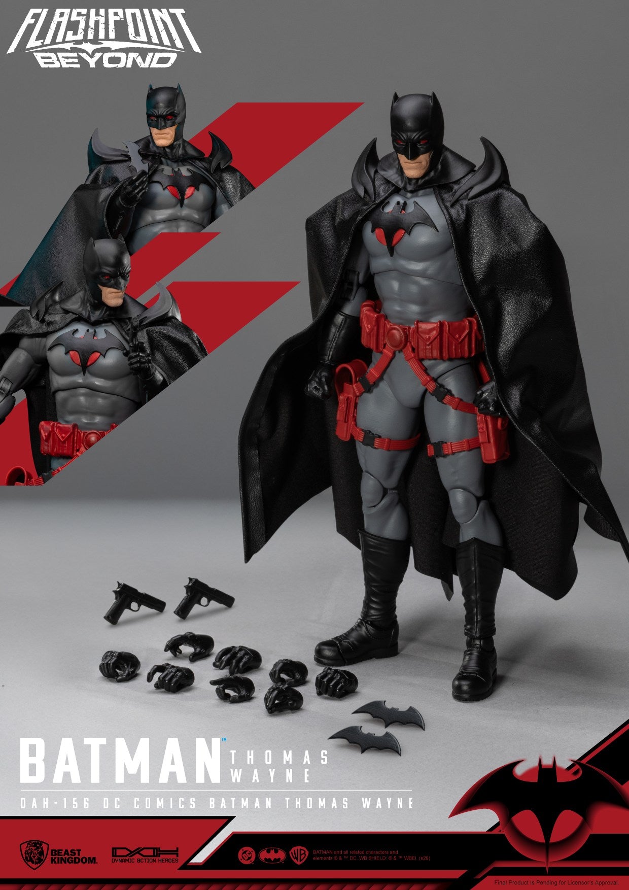 DAH-156 DCコミックス バットマン(トーマス・ウェイン) 可動フィギュア【予約商品】