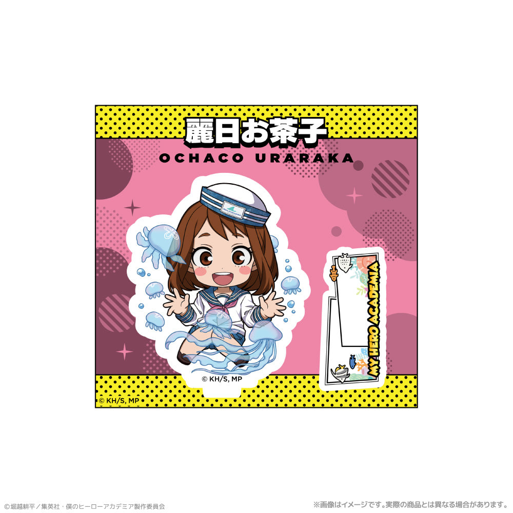 僕のヒーローアカデミア ミニキャラアクリルスタンド 麗日お茶子 海の生きものたちと一緒にPLUS ULTRA【予約商品】