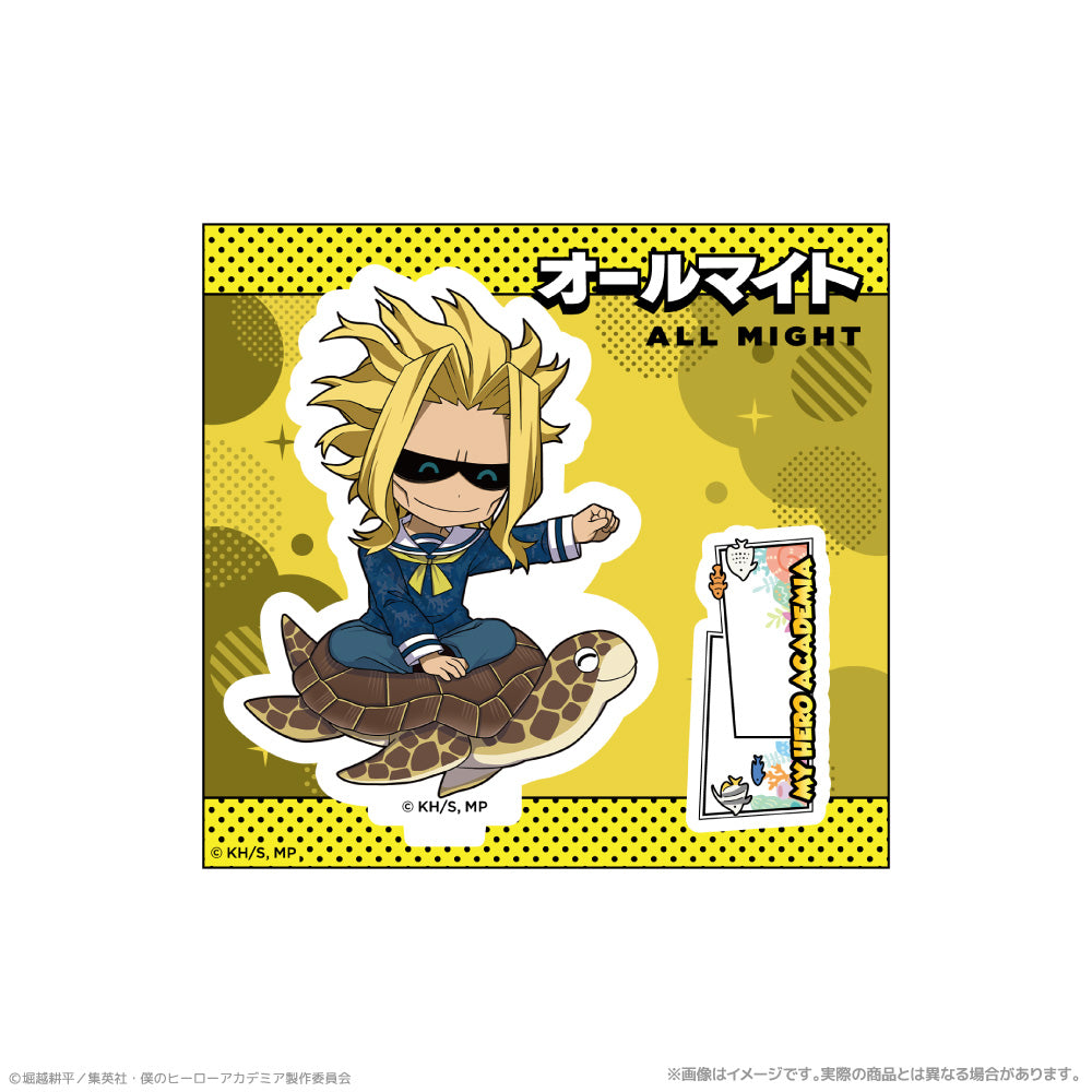 僕のヒーローアカデミア ミニキャラアクリルスタンド オールマイト 海の生きものたちと一緒にPLUS ULTRA【予約商品】