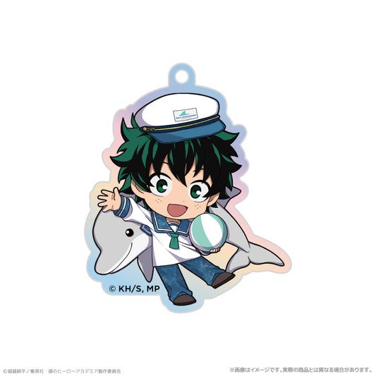 僕のヒーローアカデミア オーロラアクリルキーホルダー 緑谷出久 海の生きものたちと一緒にPLUS ULTRA【予約商品】
