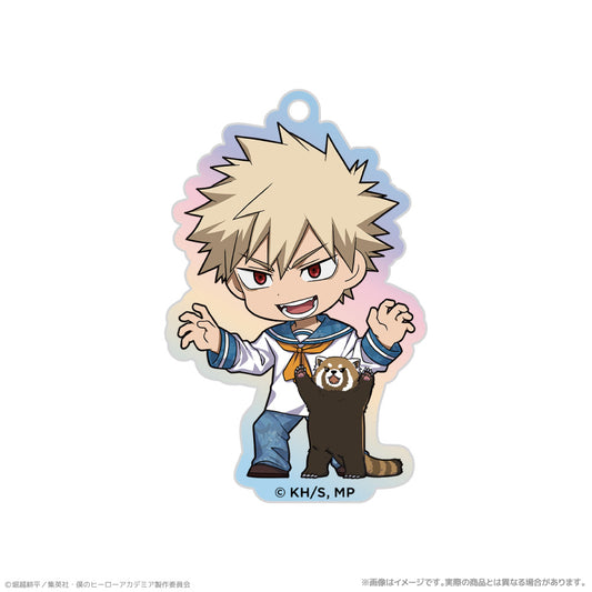 僕のヒーローアカデミア オーロラアクリルキーホルダー 爆豪勝己 海の生きものたちと一緒にPLUS ULTRA【予約商品】