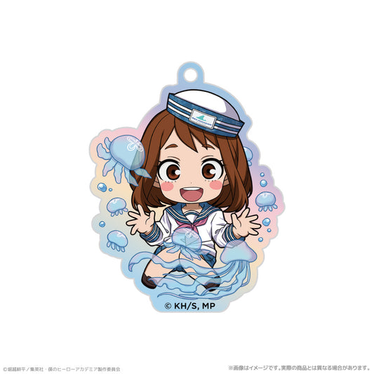 僕のヒーローアカデミア オーロラアクリルキーホルダー 麗日お茶子 海の生きものたちと一緒にPLUS ULTRA【予約商品】