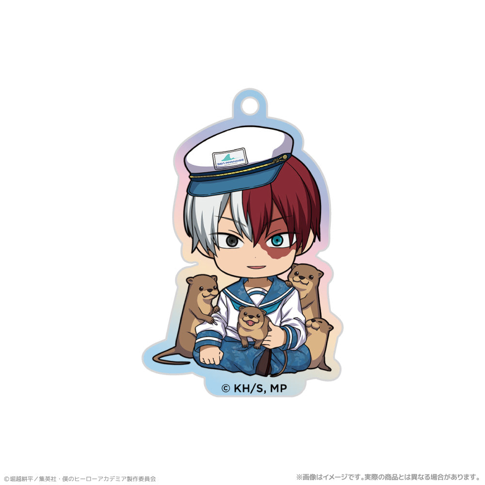 僕のヒーローアカデミア オーロラアクリルキーホルダー 轟焦凍 海の生きものたちと一緒にPLUS ULTRA【予約商品】