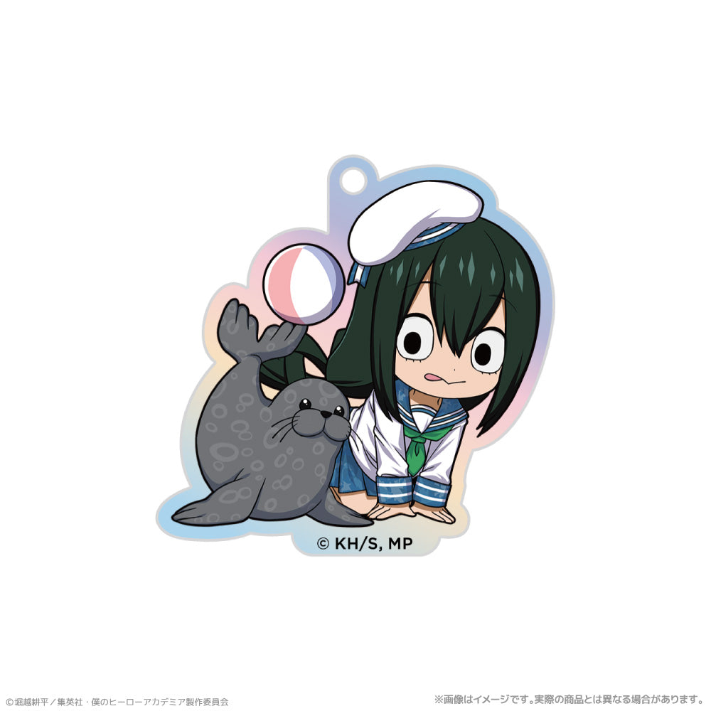 僕のヒーローアカデミア オーロラアクリルキーホルダー 蛙吹梅雨 海の生きものたちと一緒にPLUS ULTRA【予約商品】