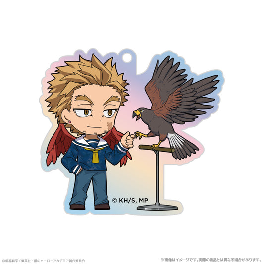 僕のヒーローアカデミア オーロラアクリルキーホルダー ホークス 海の生きものたちと一緒にPLUS ULTRA【予約商品】