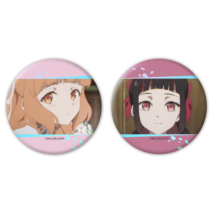 春夏秋冬代行者 春の舞 オーロラ缶バッジ2個セット 春【予約商品】