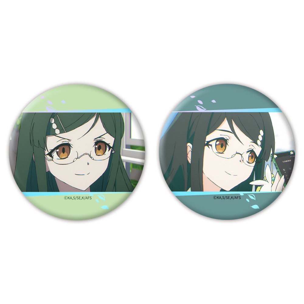 春夏秋冬代行者 春の舞 オーロラ缶バッジ2個セット 夏【予約商品】