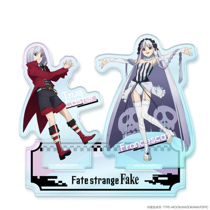 Fate/strange Fake オーロラアクリルニコスタンド フランチェスカ・プレラーティ&真キャスター【予約商品】