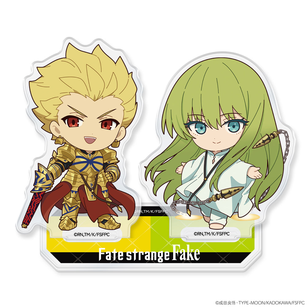 Fate/strange Fake アクリルキャラスタンド ミニキャラ アーチャー&ランサー【予約商品】