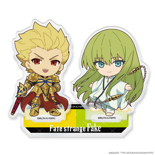 Fate/strange Fake アクリルキャラスタンド ミニキャラ アーチャー&ランサー【予約商品】