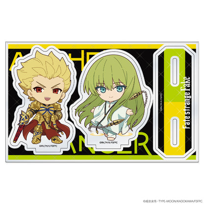 Fate/strange Fake アクリルキャラスタンド ミニキャラ アーチャー&ランサー【予約商品】