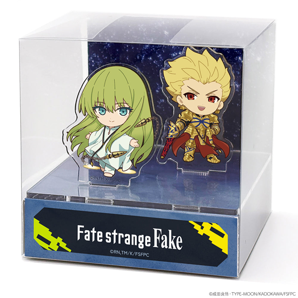 Fate/strange Fake きゅーびゅー ミニキャラ アーチャー&ランサー【予約商品】