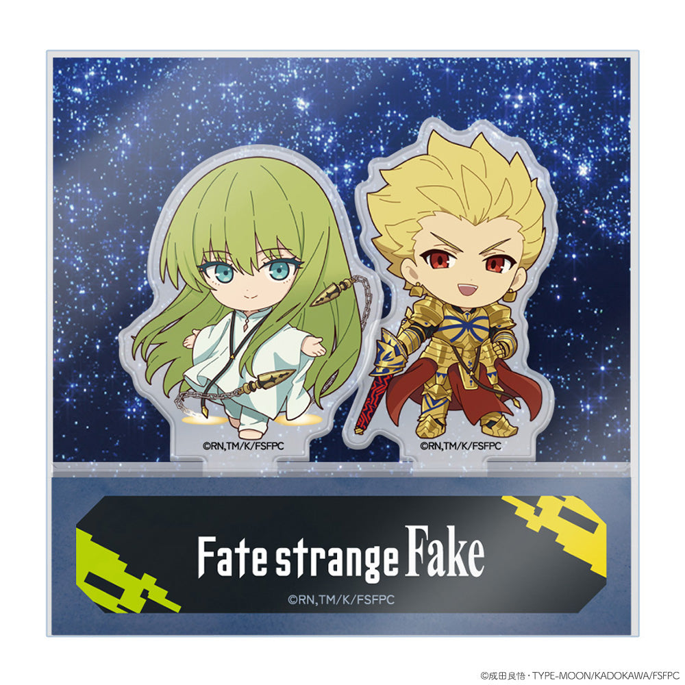 Fate/strange Fake きゅーびゅー ミニキャラ アーチャー&ランサー【予約商品】