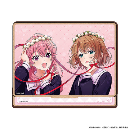 きみが死ぬまで恋をしたい 木製キャラスタンド シーナ&ミミ【予約商品】