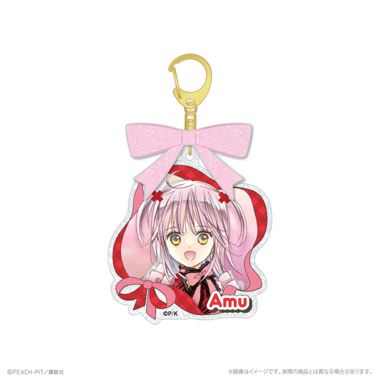 しゅごキャラ! リボン付きアクリルキーホルダー 日奈森あむ 花なり花やしき【予約商品】