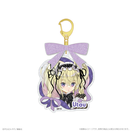 しゅごキャラ! リボン付きアクリルキーホルダー ほしな歌唄 花なり花やしき【予約商品】