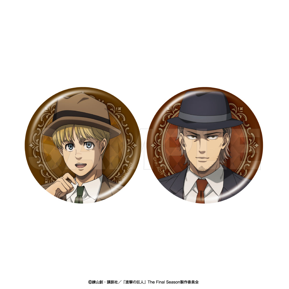 進撃の巨人 キャラバッジセット アルミン・ジャン【予約商品】
