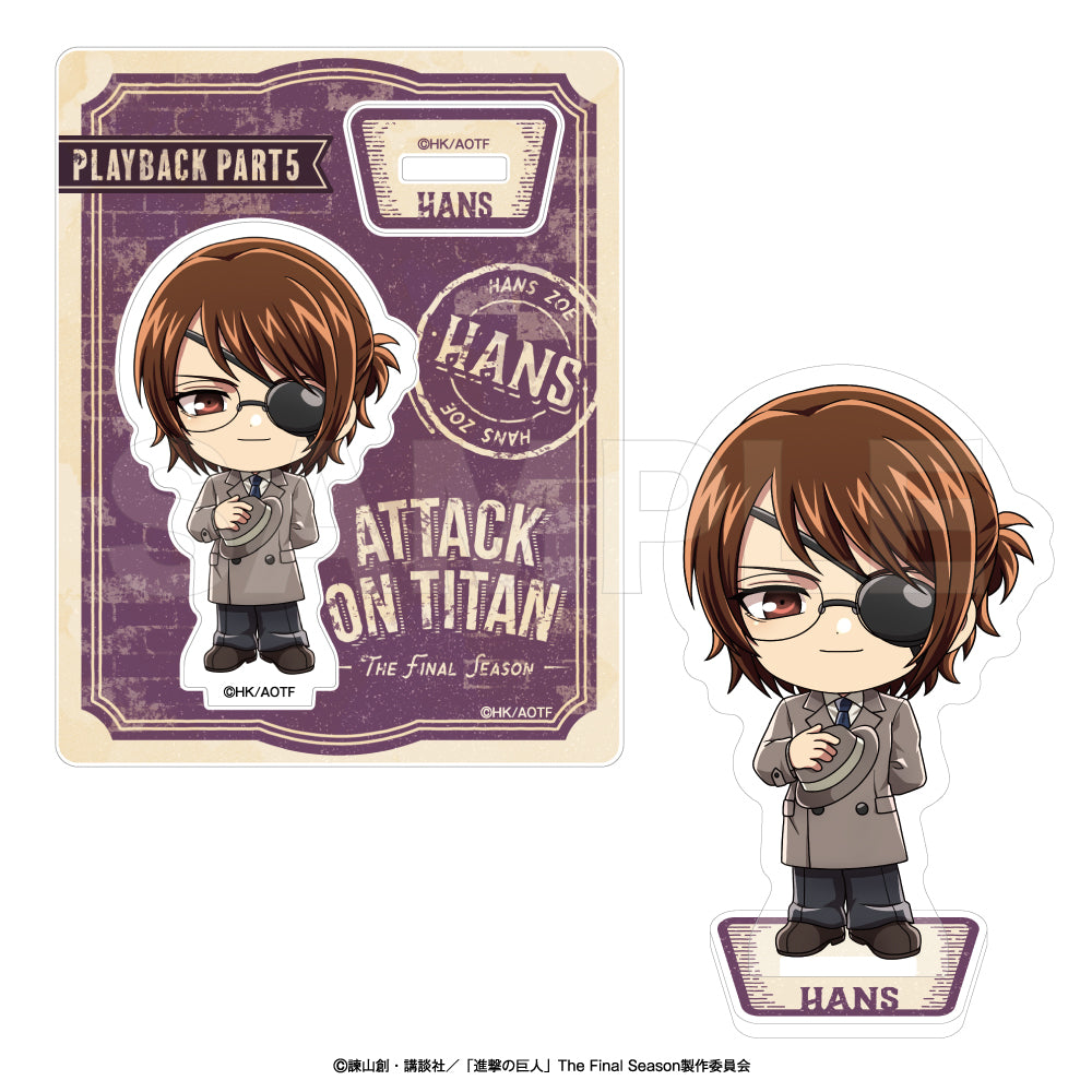 進撃の巨人 アクリルスタンド プレイバック Part5 ハンジ【予約商品】