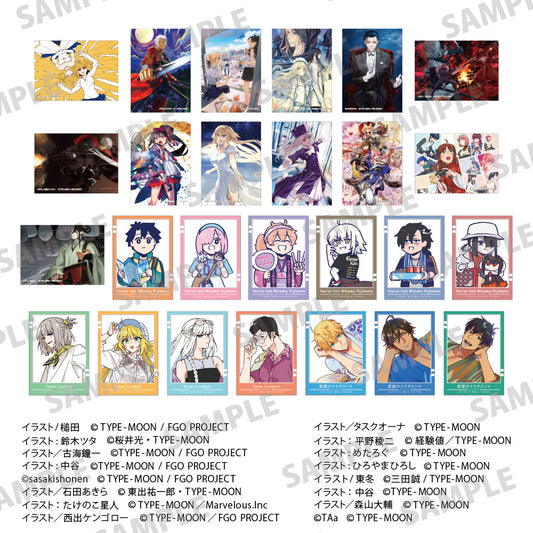 【Box/26】TYPE-MOONエース トレーディングクリアカード【予約商品】